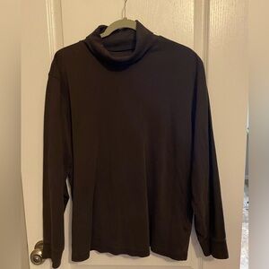 100% cotton Lands End turtleneck